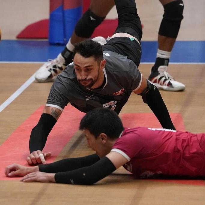 Canada blanks host China at men's volleyball Olympic qualifier tournament